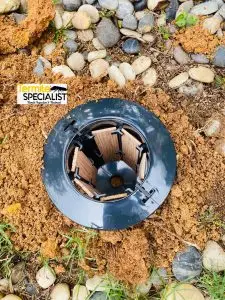 A photo of a termite In Ground Station working termite specialist experts