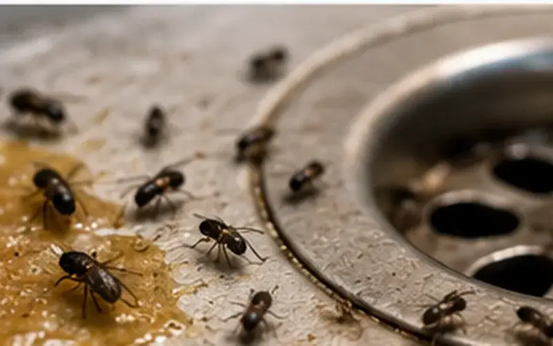 Fly control for restaurant drains and food preparation areas in Singapore